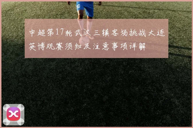 中超第17轮武汉三镇客场挑战大连英博观赛须知及注意事项详解